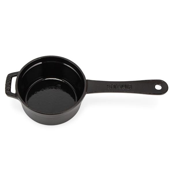 あす着] ストウブ 鍋 Staub スモールソースパン 10cm 片手鍋 ソース STAUB ブラックミルクパン