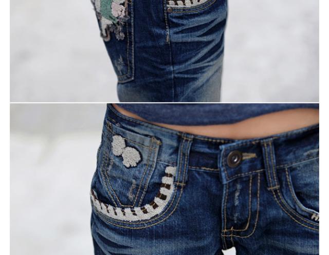ロリータ ジーンズ LOLITA JEANS デニム ボーイズ ジーンズ 刺繍