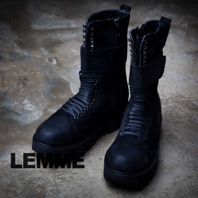 Ｍｅｎ'ｓ 靴【メンズ A/W 最新作】デザイン厚底ベルトショートブーツ♪sh-082の通販は