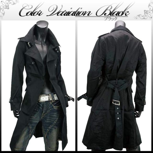 トレンチコート メンズ ロングコート ビジネス ベージュ 黒 ワイン 白 01の通販はau Pay マーケット Saganstyle サガンスタイル