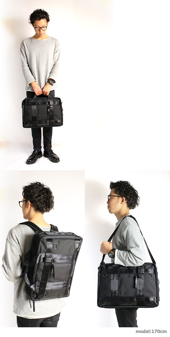 PORTER HEAT/ポーター/ヒート/3WAY(ショルダーストラップ欠品