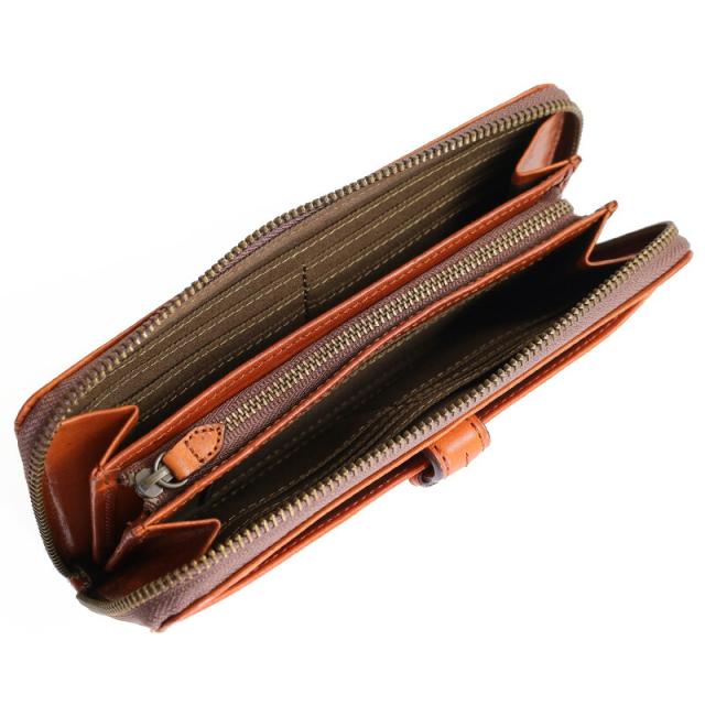 【ノベルティ付】ポイント10% ダコタ 長財布 クラプトン Dakota 0035123 新品番0030333 ラウンドファスナー レザー 本革 イタリア製牛革 正規品 ギフト akz015_13