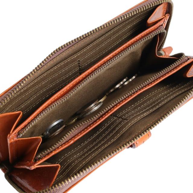 【ノベルティ付】ポイント10% ダコタ 長財布 クラプトン Dakota 0035123 新品番0030333 ラウンドファスナー レザー 本革 イタリア製牛革 正規品 ギフト akz015_14