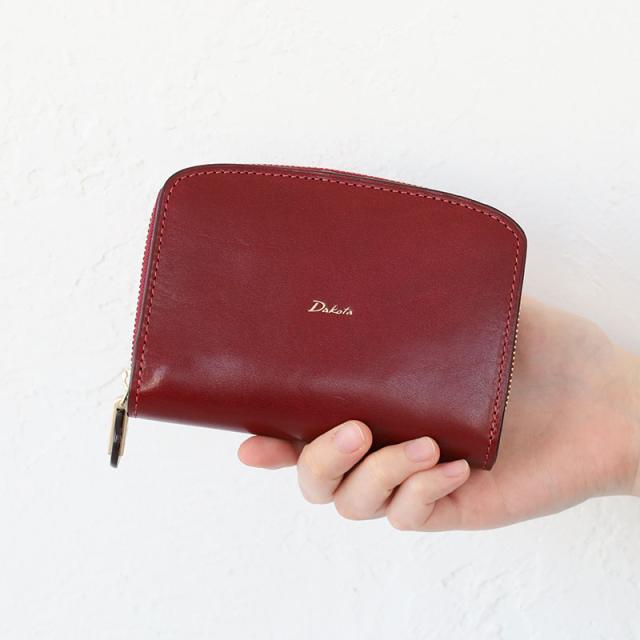 【ノベルティ付】ポイント10% ダコタ 二つ折り財布 チェルキオ 0030521 Dakota ラウンドファスナー 小銭入れ付き コンパクトレザー 本革 イタリア製牛革 正規品 ノベルティ付】ポイント10% ダコタ 二つ折り財布 チェルキオ 0030521