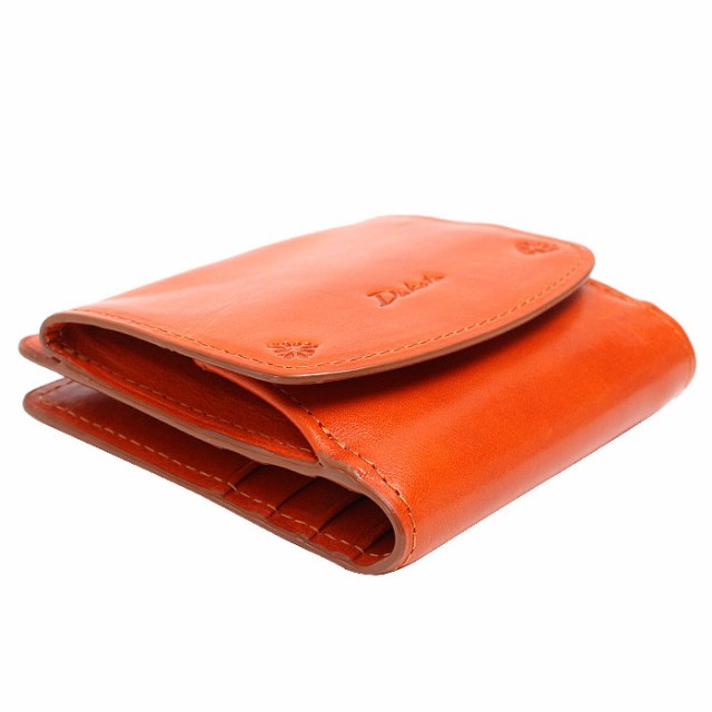 【色: オレンジ】[ダコタ] 二つ折り財布 本革 バンビーナ 0036123 レ