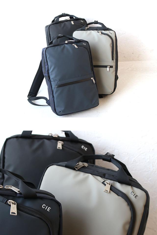 【商品レビューで＋P5％】ポイント10% シー バックパック リュックサック デイパック 2WAY CIE CIE-VARIOUS 2WAY BACKPACK - S - シー 撥水 021807 正規品