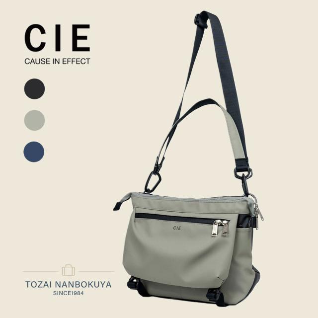 CIE シー VARIOUS ショルダーバッグ 021824 メンズ オールシーズン カジュアル 小さめ 小ぶり 手持ち 斜め掛け バッグ B5 スモールサイズ ナイロン ポリエステル メンズバッグ