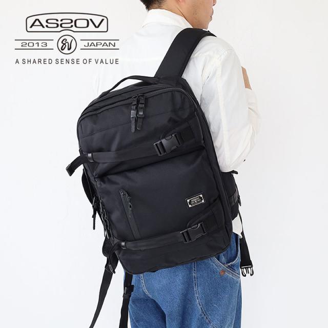 【商品レビューで＋P5％】アッソブ AS2OV CORDURA DOBBY 305D 3WAY BACK PACK S バックパック ショルダーバッグ 061405 ユニセックス UNBY