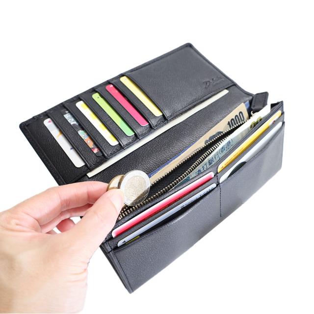 Dakota BLACK LABEL ダコタブラックレーベル リバーV 小銭入れ付き長