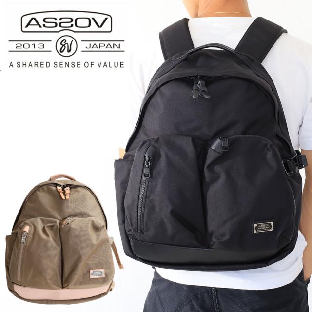 AS2OV アッソブ EXCLUSIVE BALLISTIC 2POCKET DAYPACK 2ポケット デイパック バックパック リュック062300 ユニセックス