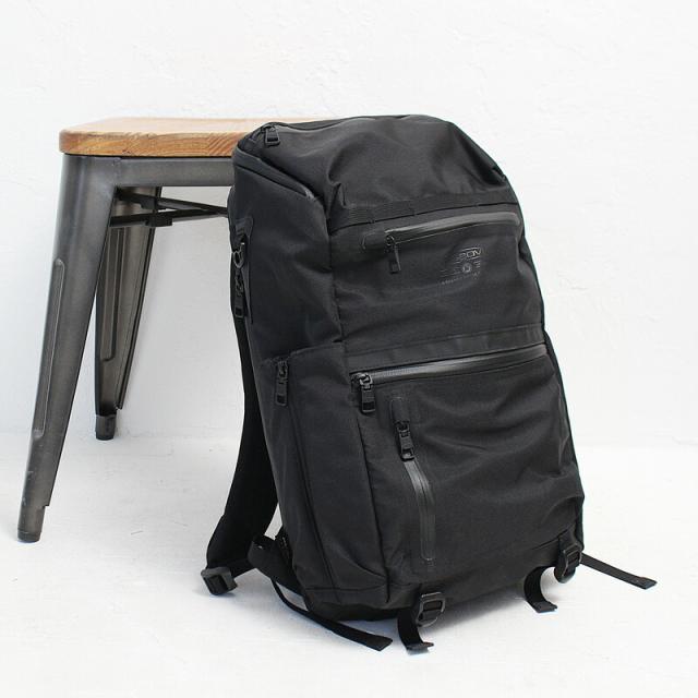アッソブ AS2OV WATER PROOF CORDURA 305D ROUND ZIP BACKPACK バックパック リュックサック PC収納 141612 UNBY_2