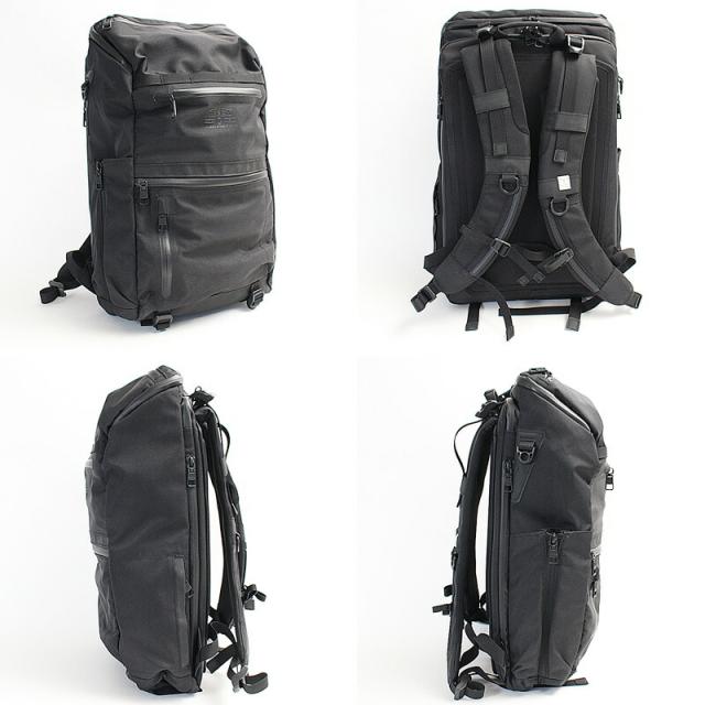 アッソブ AS2OV WATER PROOF CORDURA 305D ROUND ZIP BACKPACK バックパック リュックサック PC収納 141612 UNBY_3