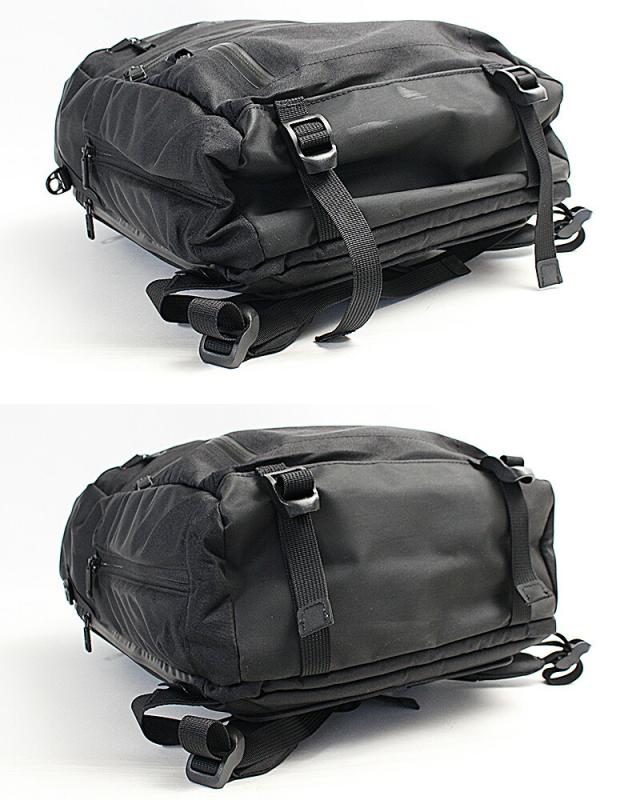 アッソブ AS2OV WATER PROOF CORDURA 305D ROUND ZIP BACKPACK バックパック リュックサック PC収納 141612 UNBY_4