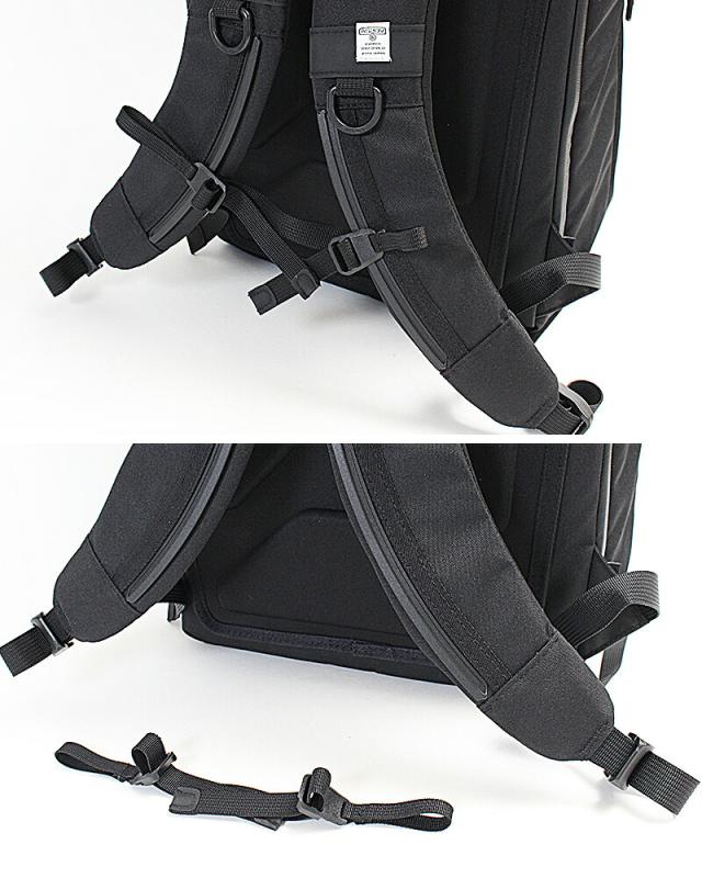 アッソブ AS2OV WATER PROOF CORDURA 305D ROUND ZIP BACKPACK バックパック リュックサック PC収納 141612 UNBY_7