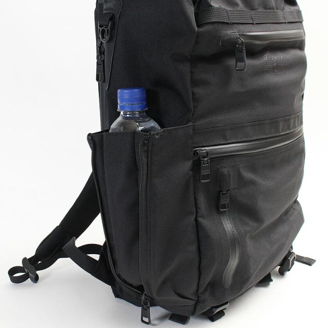 アッソブ AS2OV WATER PROOF CORDURA 305D ROUND ZIP BACKPACK バックパック リュックサック PC収納 141612 UNBY_9