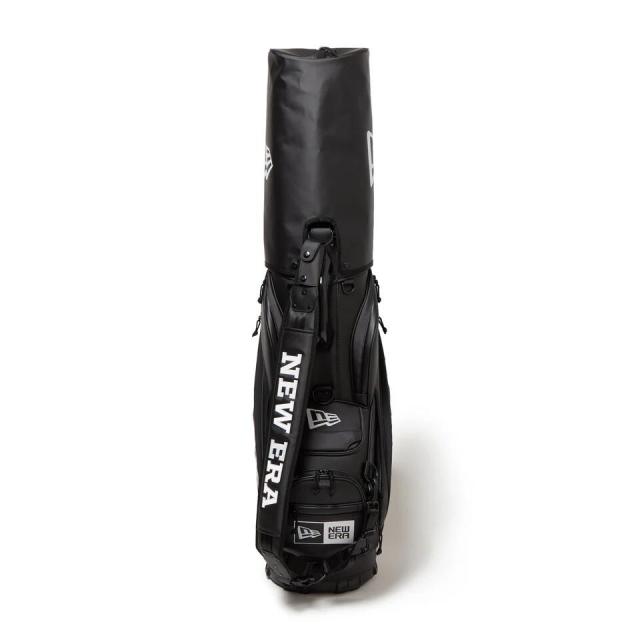 ポイント10% ニューエラ ゴルフ プロ ツアーバッグ ワードマークロゴ NEW ERA GOLF GF PRO TOUR CADDIE BAG キャディーバッグ ツアーバッグ 10.5インチ 14393707 正規品_2