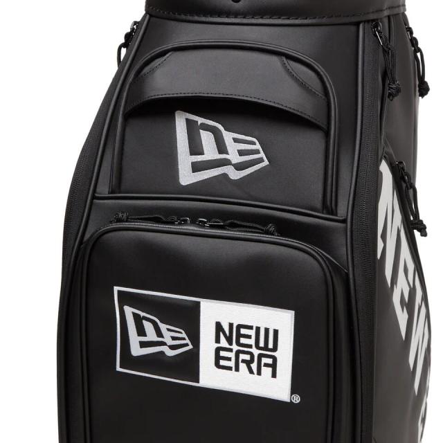 ポイント10% ニューエラ ゴルフ プロ ツアーバッグ ワードマークロゴ NEW ERA GOLF GF PRO TOUR CADDIE BAG キャディーバッグ ツアーバッグ 10.5インチ 14393707 正規品_8