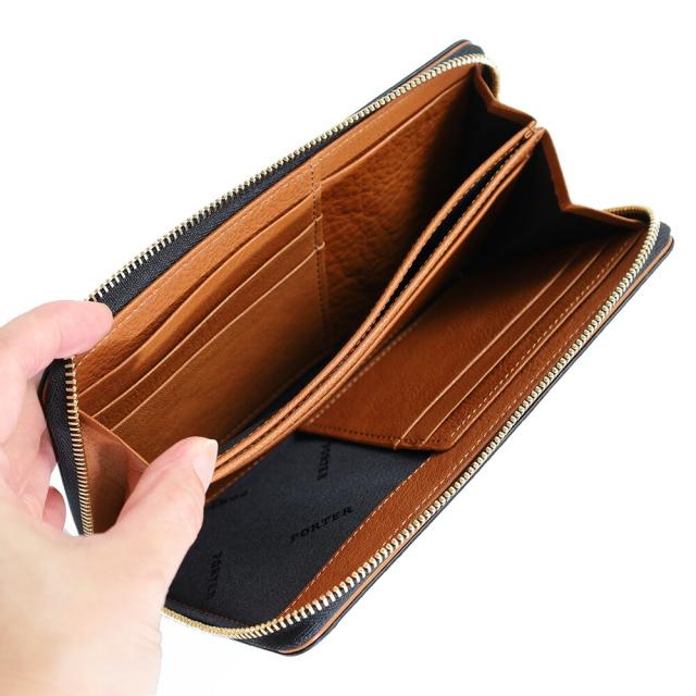 ポーター トーン ビルウォレット 150-02288 吉田カバン 長財布 ラウンドファスナー 札入れ ユニセックス PORTER TONE BILL WALLET_10