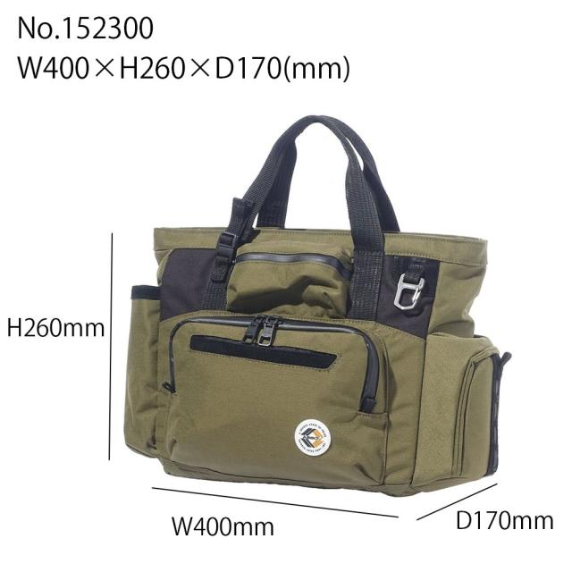 AS2OV GOLF アッソブゴルフ トートバッグ ゴルフシリーズ CORDURA FINE TEX TOTE BAG GOLF 152300_17