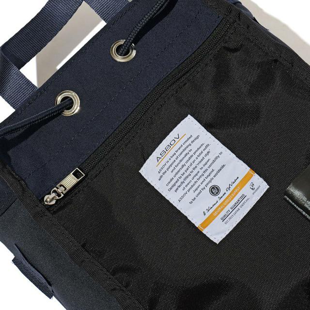 AS2OV アッソブ ショルダーバッグ HIGHDENSITY DRAW STRING BAG 152315