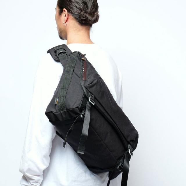 アッソブ メッセンジャーバック ブラック AS2OV アッソブ STANDARD SERIES MESSENGER ショルダーバッグ