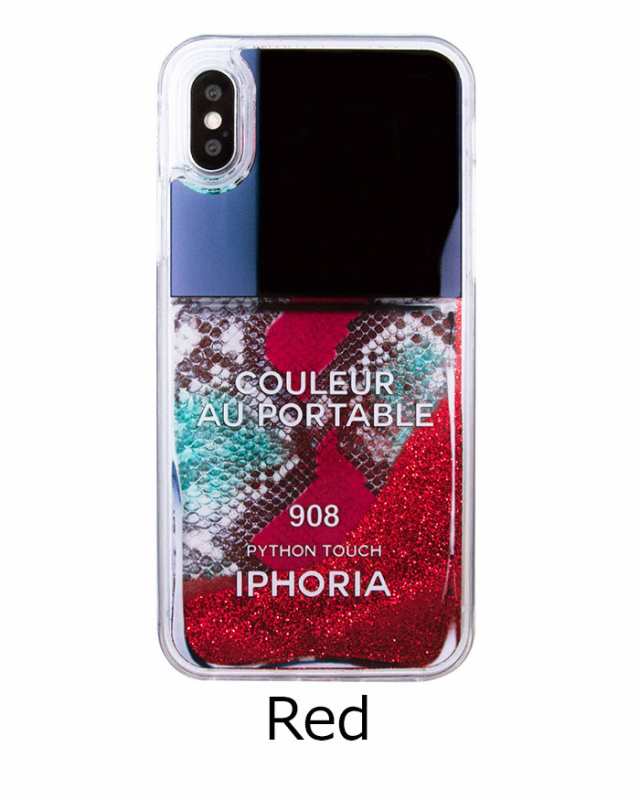 アイフォリア IPHORIA iPhoneX iPhoneXS 対応 iphoneケース グリッター ...