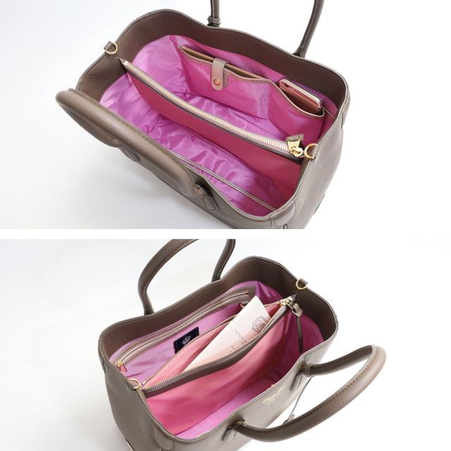 A.D.M.J. 牛革 トートバッグ 32cm 23sc080308-1 ADMJ 日本製 ビジネス A4 対応 ハンドバッグ 横 横型 レザー 軽い かわいい お洒落 本革 オケージョン 正規品 ギフト_13