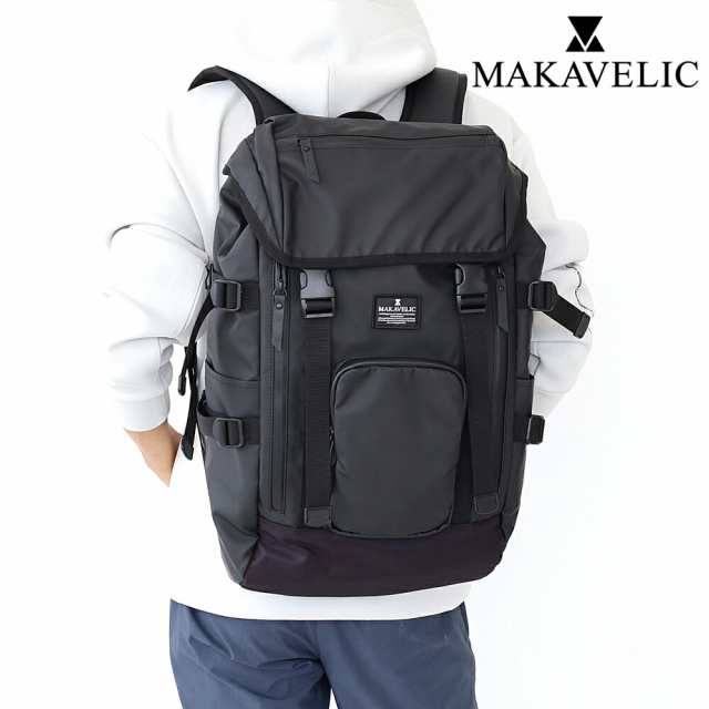 【商品レビューで＋P5％】MAKAVELIC TIMON BACKPACK BLACK EDITION マキャベリック ティモン バックパック ブラックエディション 3108-10