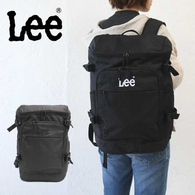 リー Lee リュックサック 27L B4 A3 対応 大容量 通学 黒 320-4870