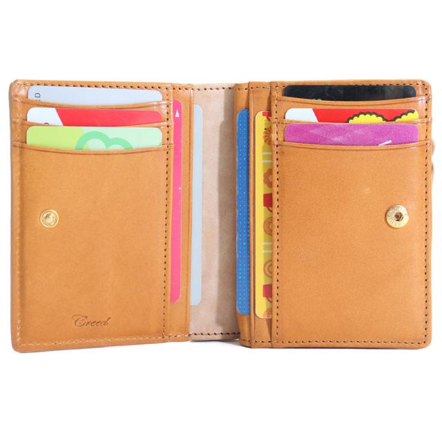 ポイント10% クリード シビラ Creed SIBILLA 二つ折り ミニ財布 ミドル