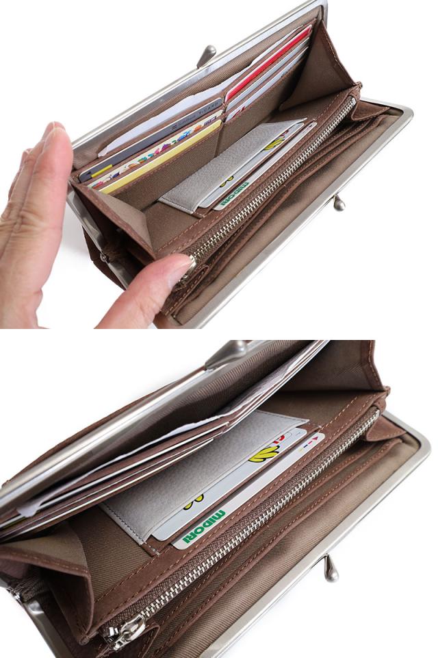 ポイント10% クリード 長財布 がま口財布 N-GAMO クラスプロング