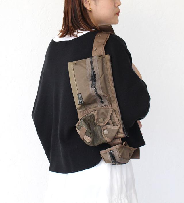 ポーター オール ウエストバッグ 502-05961 吉田カバン PORTER ALL WAIST BAG with POUCHES ボディバッグ_2
