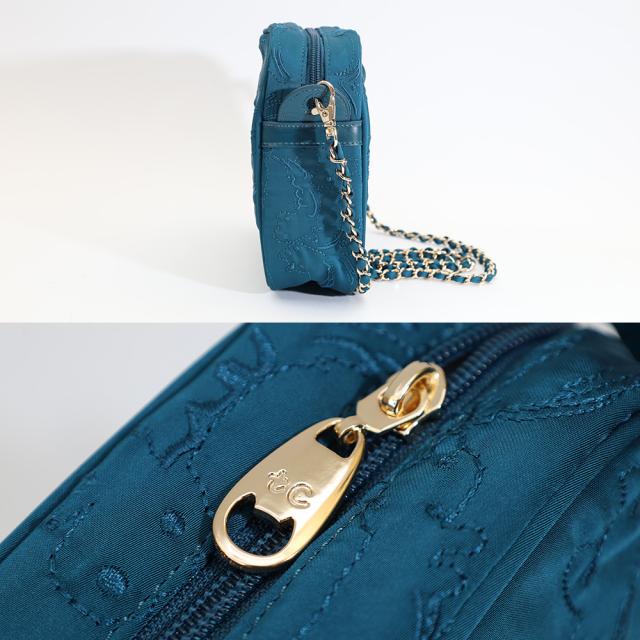 tsumori chisato CARRY ツモリチサトキャリー なみネコししゅう ボストンバッグ 50885 レディース オールシーズン お出かけ バッグ レディースバッグ ポリエステル_11