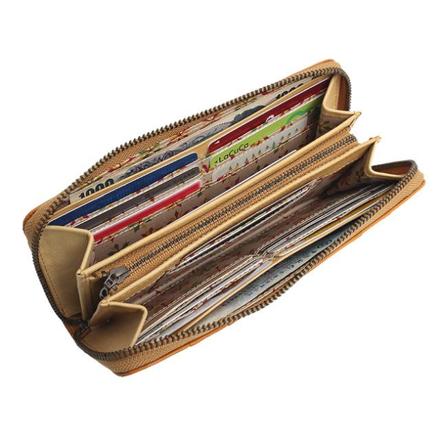 ポイント10% シビラ 長財布 ラーナ sybilla 5470173 新品番5471173 ラウンドファスナー 小銭入れ付き レディース ブランド レザー 本革_2