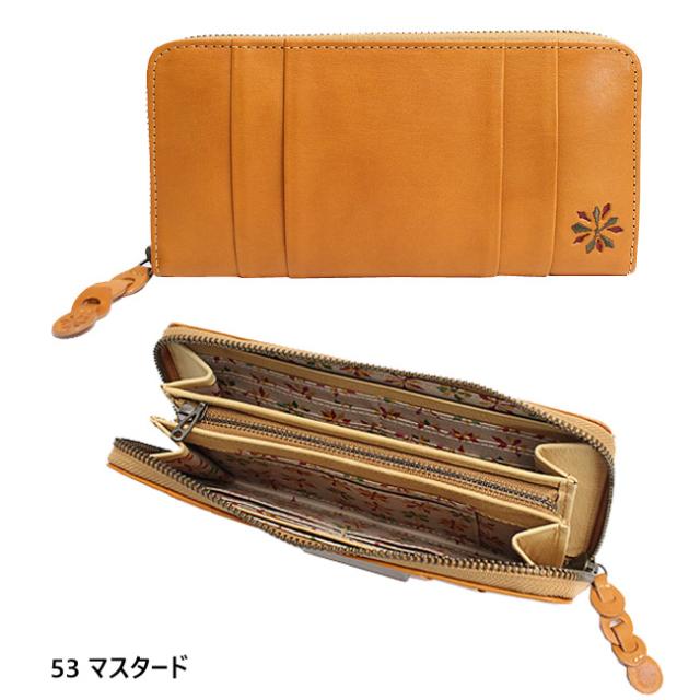ポイント10% シビラ 長財布 ラーナ sybilla 5470173 新品番5471173 ラウンドファスナー 小銭入れ付き レディース ブランド レザー 本革_5