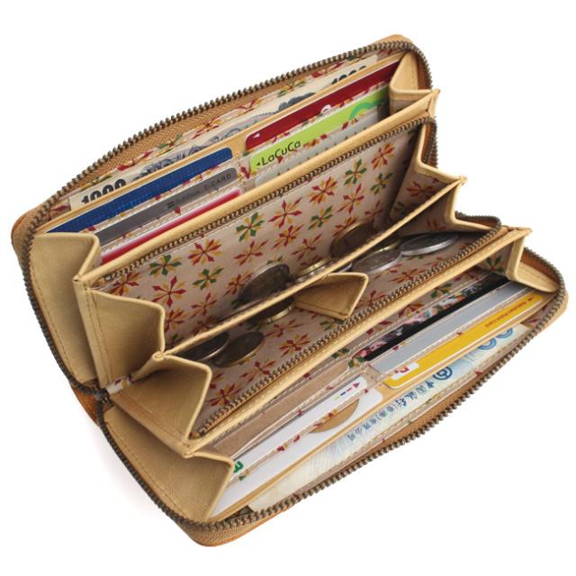 ポイント10% シビラ 長財布 ラーナ sybilla 5470173 新品番5471173 ラウンドファスナー 小銭入れ付き レディース ブランド レザー 本革_13