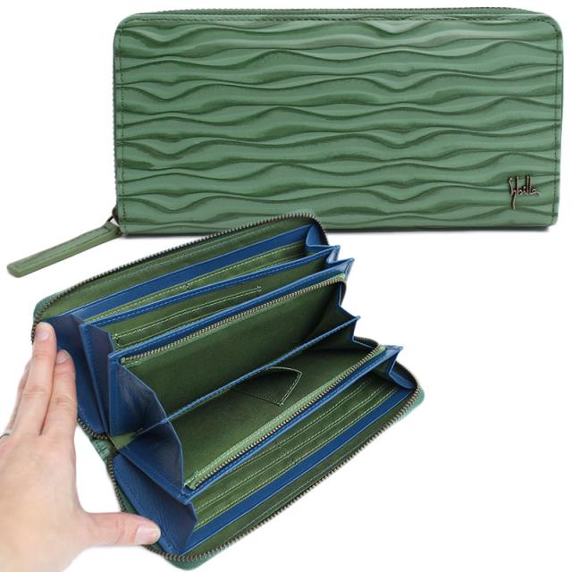 【未使用】Sybilla　オーラ　ラウンドファスナー長財布　現行品 Sybilla シビラ 財布 sybilla 長財布 ラウンドファスナー型