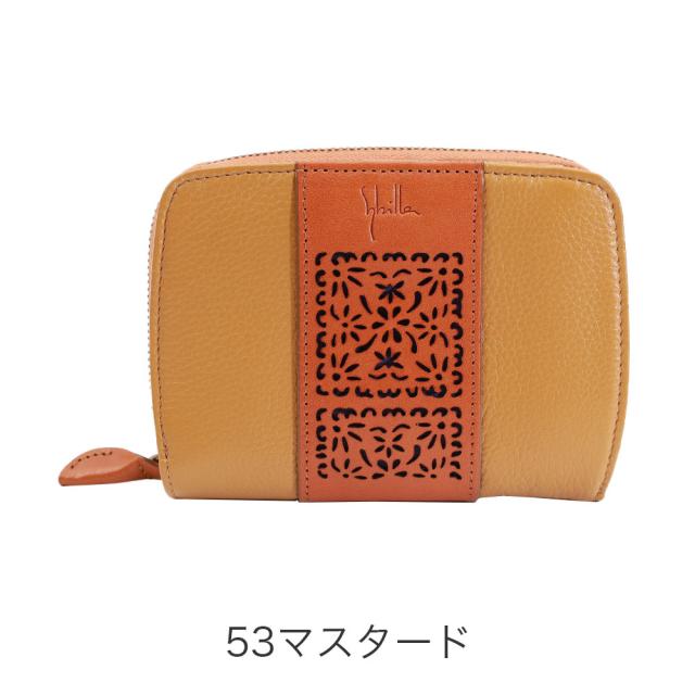 Sybilla シビラ アンバール 二つ折り財布 5470581 akz015 レディース オールシーズン お出かけ 上質 上品 バッグ 財布 ベルト クラシカル ケース レディース財布 牛革_4
