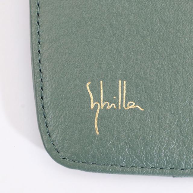 Sybilla シビラ アンバール 二つ折り財布 5470581 akz015 レディース オールシーズン お出かけ 上質 上品 バッグ 財布 ベルト クラシカル ケース レディース財布 牛革_11