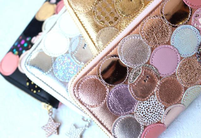 美品　　ツモリチサト ポイント10% ツモリチサト tsumori chisato 財布 新マルチドット 長