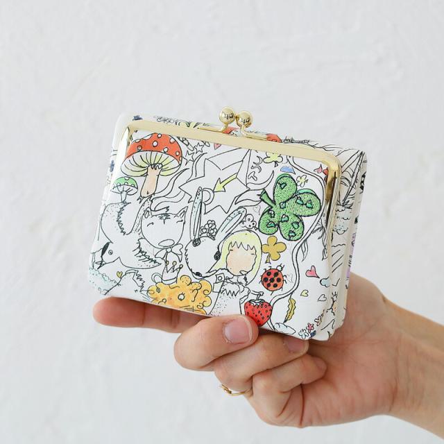 ポイント10% ツモリチサト 財布 ミニ財布 がま口 折財布 小さい財布 tsumori chisato ナチュラルラブ 57652 キャリー tsumori chisato CARRY コンパクト 正規品_1