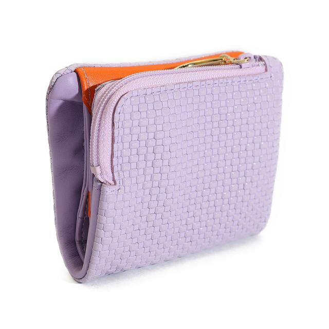 tsumori chisato CARRY] エポネコメッシュ 三つ折り財布 ポイント10