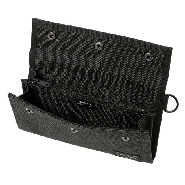 ポーター スモーキー ロングウォレット 592-26371 PORTER SMOKY LONG WALLET 吉田カバン レディース メンズ オールシーズン 軽量 財布 長財布 かぶせ_10
