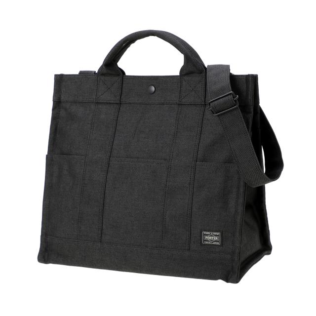 ポーター スモーキー 2WAYトートバッグ 592-27627 PORTER SMOKY 2WAY TOTE BAG 吉田カバン メンズ レディース オールシーズン ショルダーバッグ 軽量 自立 A4 手提げ