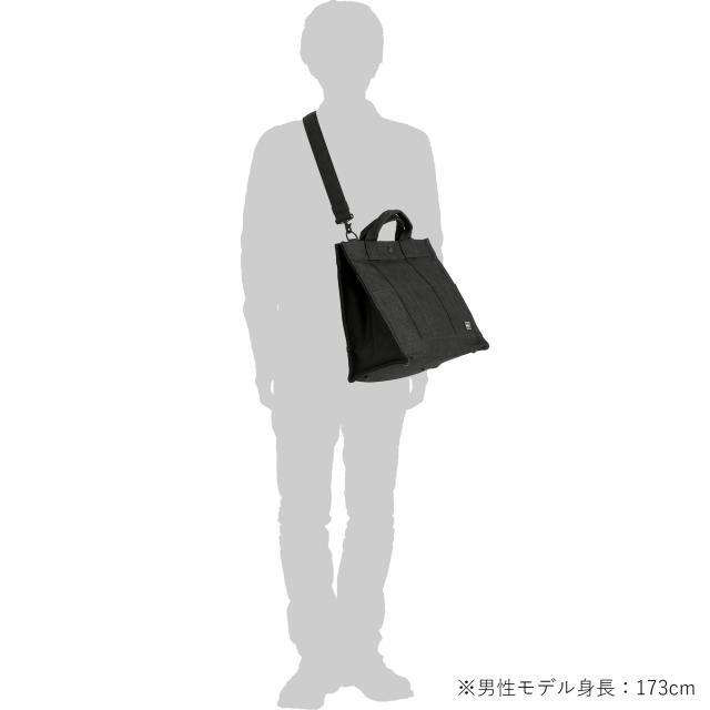 ポーター スモーキー 2WAYトートバッグ 592-27627 PORTER SMOKY 2WAY TOTE BAG 吉田カバン メンズ レディース オールシーズン ショルダーバッグ 軽量 自立 A4 手提げ_18