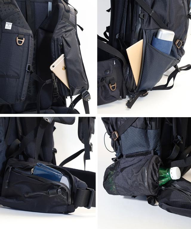 AS2OV アッソブ EPIC SERIES BACK PACK エピック バックパック 65L 大型 リュック デイパック デイリー PC パッキングシリーズ UNBY 602400 akz044_9