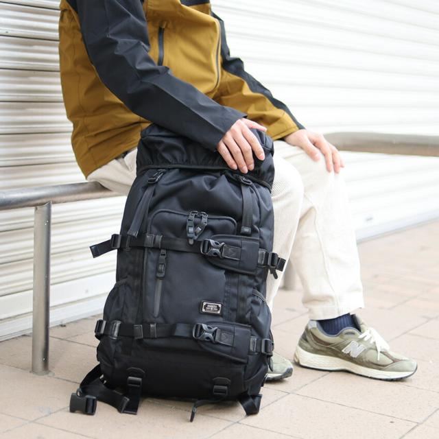 AS2OV アッソブ リュック CORDURA DOBBY 305D BACK PACK バックパック 061400 PC収納 44L コーデュラ 耐久性 A3サイズ対応 UNBY akz044_3