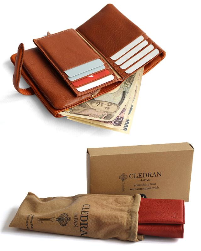 CLEDRAN クレドラン ADORE アドレ ウォレット M 折財布 s6218 日本製