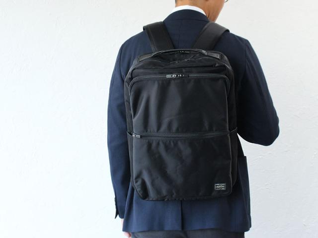 ポーター タイム デイパック 655-06169 吉田カバン ビジネス メンズ B4 PORTER バックパック リュックサック_1