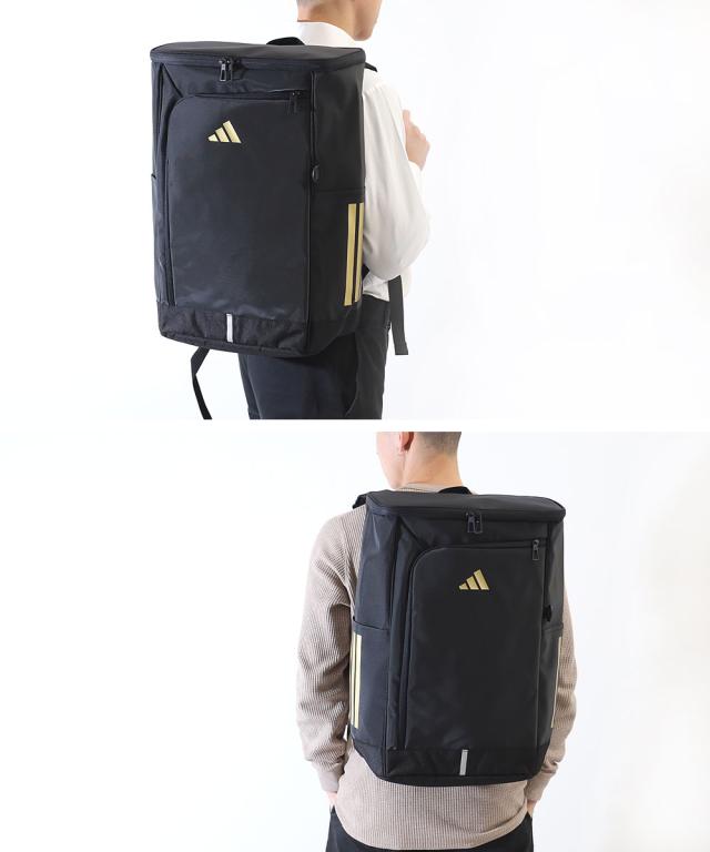 ポイント10％ adidas アディダス リュックサック スクールバッグ スクエア型 ボックス型 68571 大容量 15.6inch B4対応 30L 通学 リュック 通勤 正規品